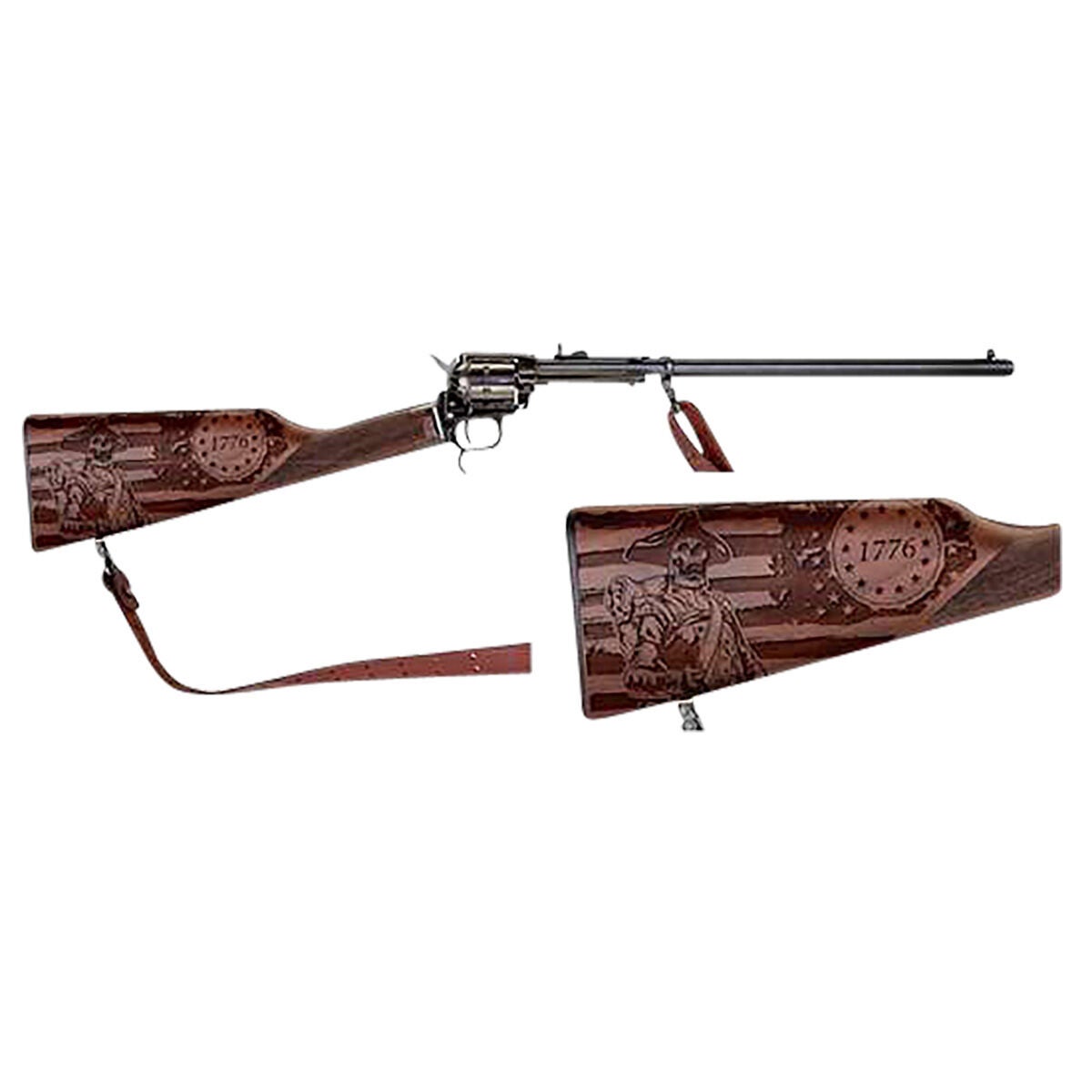 Heritage Mfg BR226B16HSWB15 Rough Rider Rancher 22 LR 6rd 16  Centerfire Rifle