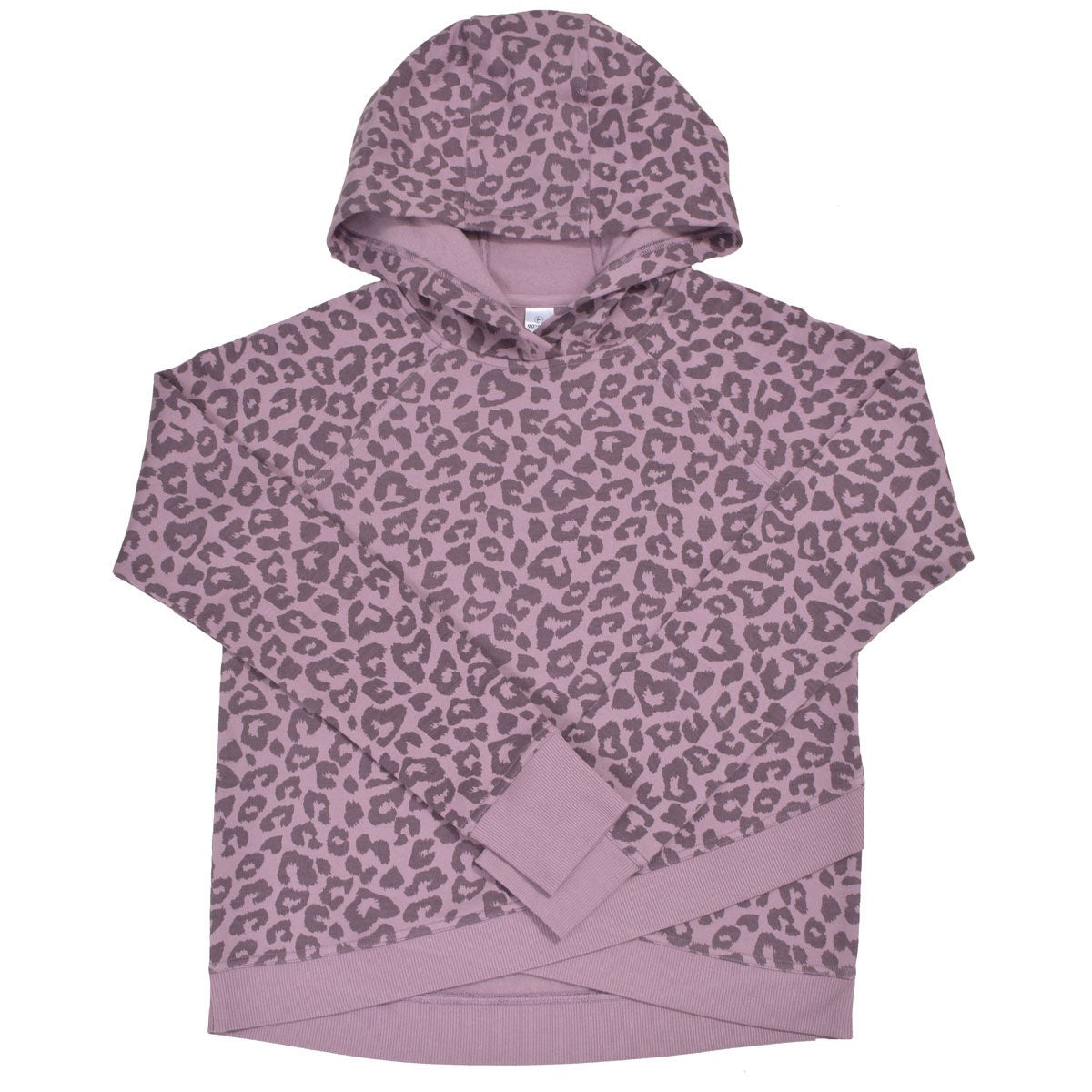 90 Degree Girls' Cheetah Hoodie