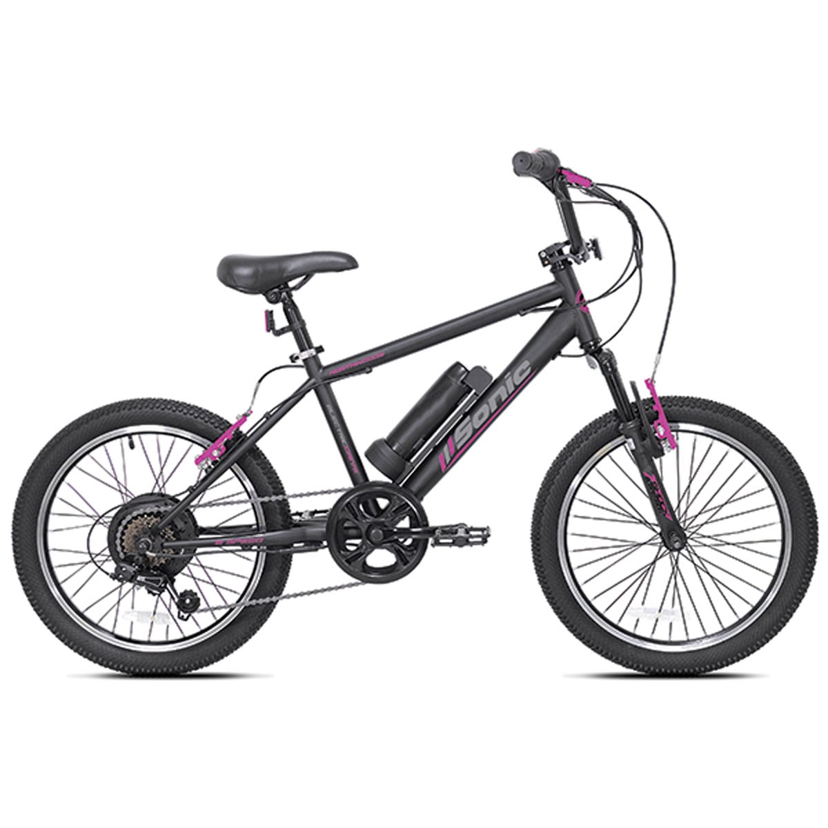 girls electric bicycle Tower Beach Babe Beach Cruiser Brown Schwalbe Tires 60 mile range with the finest 48v 14Ah Samsung battery and highly flat Northwoods Girls' 20" Sonic Electric