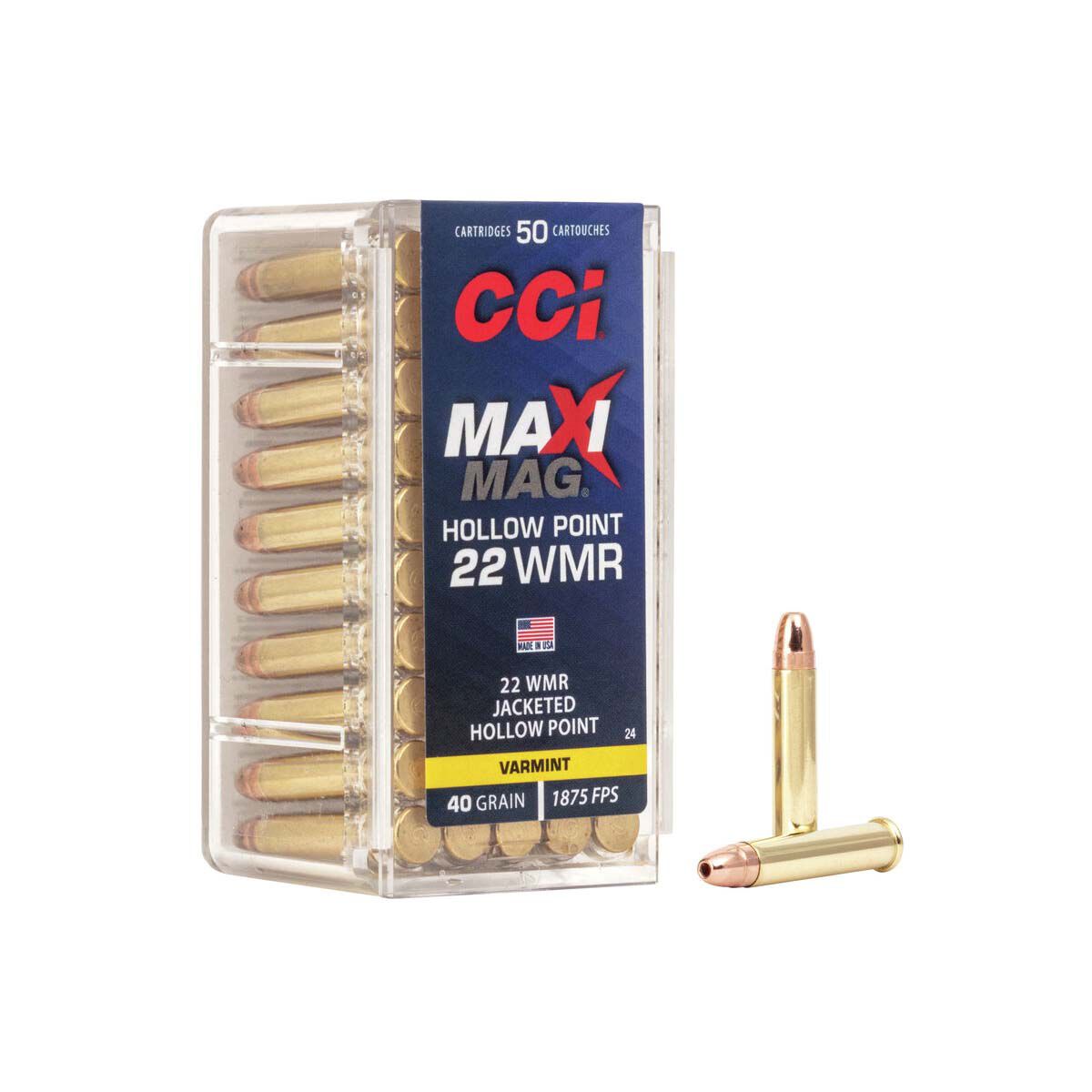 CCI Maxi-Mag 22 WMR 40 Grain