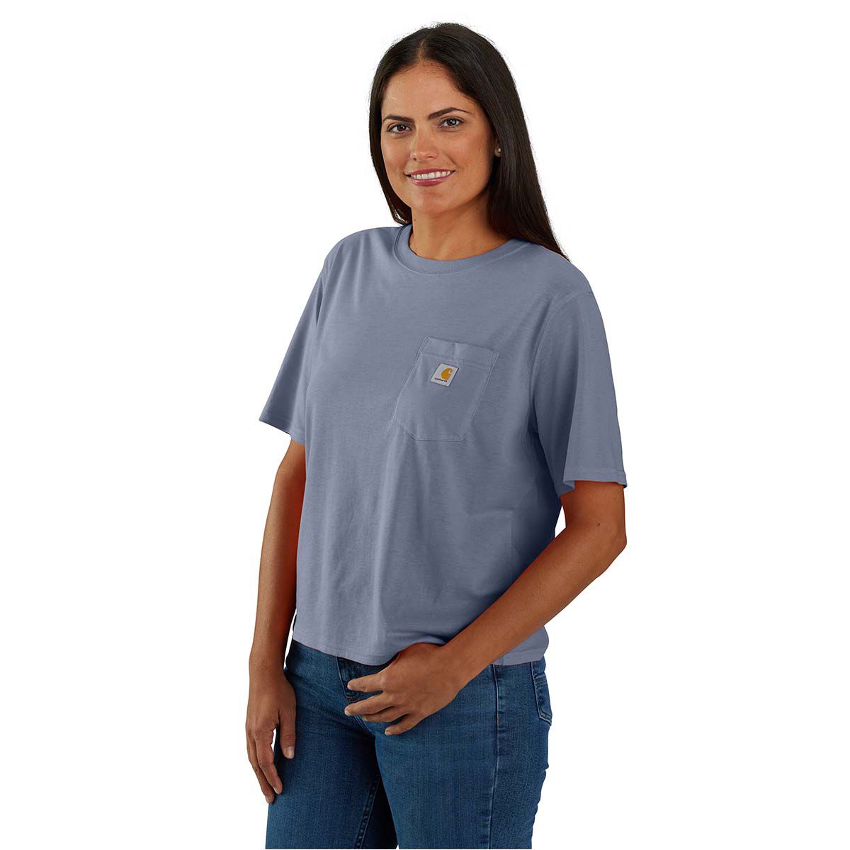 Carhartt Women's Tencel Fiber Series Short-Sleeve Pocket T-Shirt