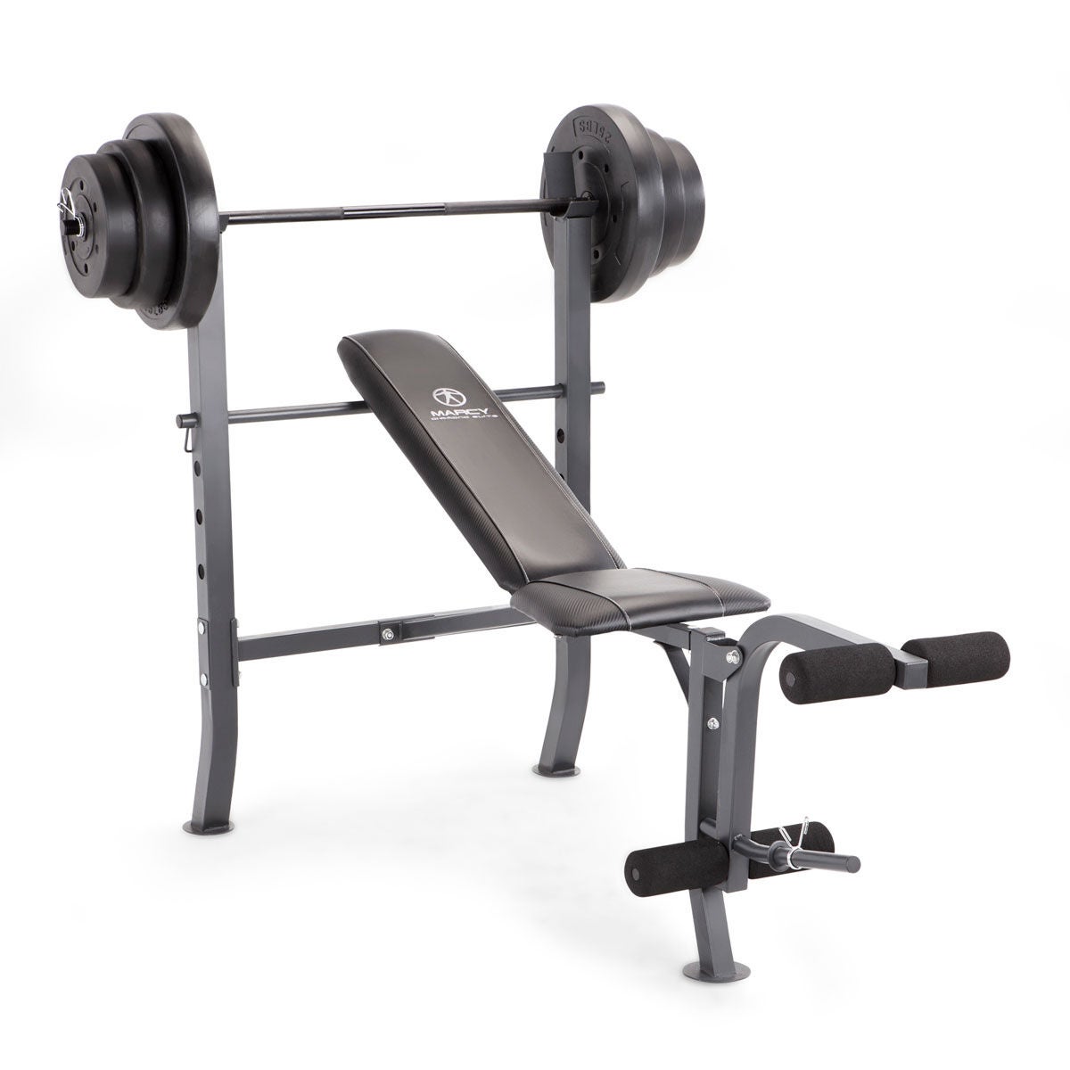 Marcy MD-2082W Mid Width Bench + 100 Weight Set
