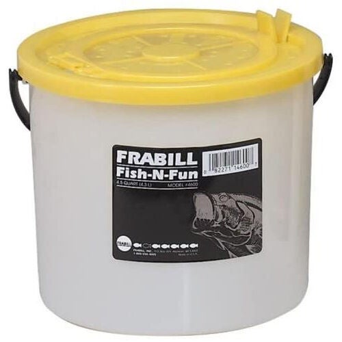 Frabill Fish 'N Fun Fishing Equipment, 4.5 Quart