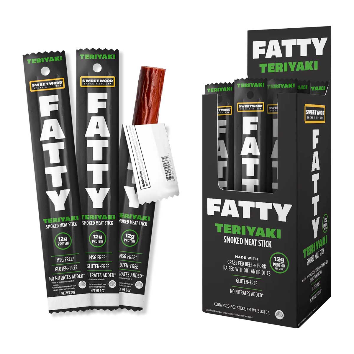 Fatty Teriyaki Meat Stick 2oz