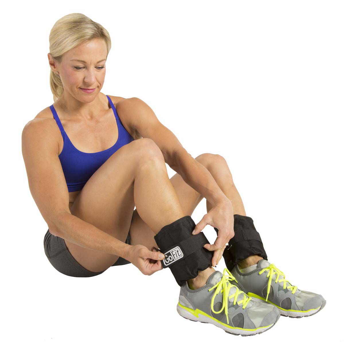 Go Fit 5lb Adjustable Ankle Weights