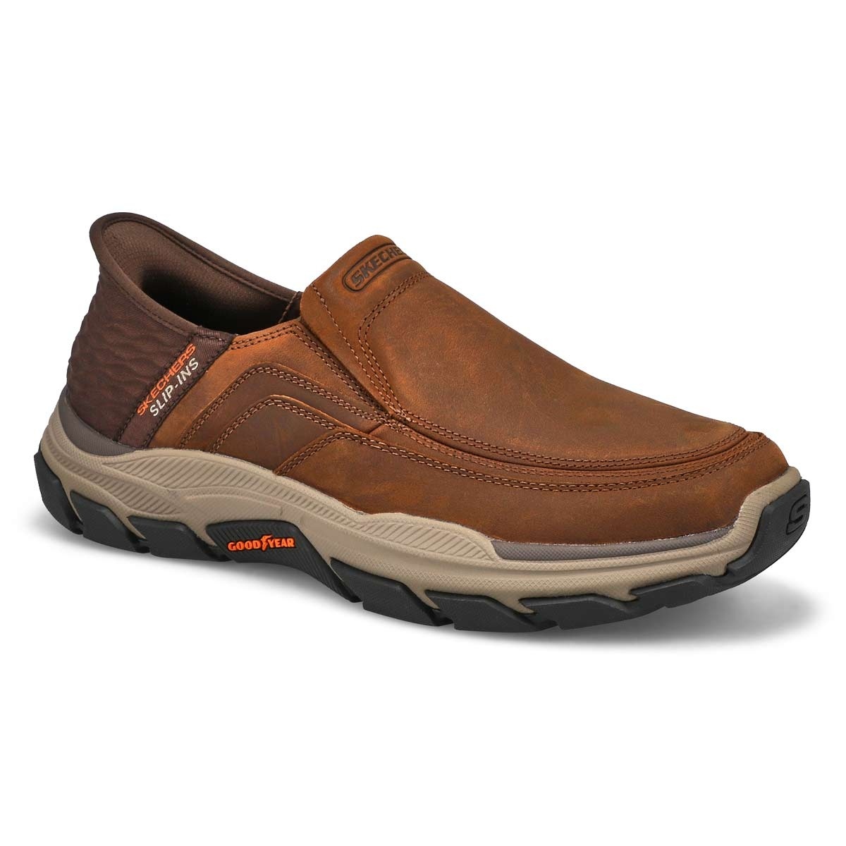 Skechers Men's Respected Elgin Slip-Ins Wide Casual Shoe