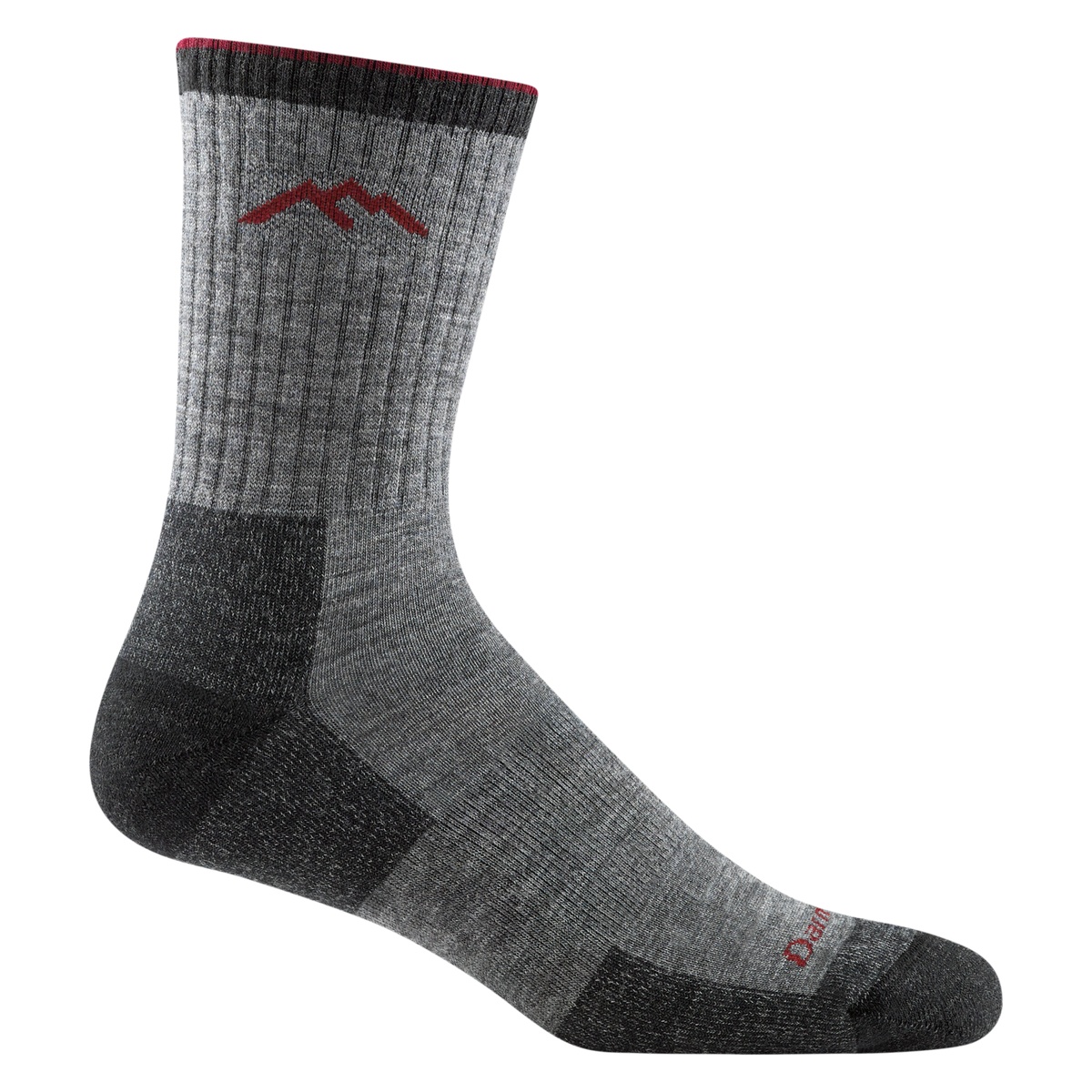 Darn Tough Men's Hiker Micro Crew Cushioned Midweight Hiking Socks