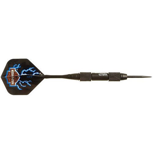 Dart World Harley Davidson Black Lightning Steel Tip 23g Darts