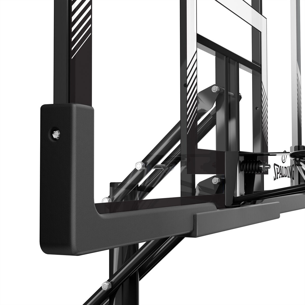 Spalding 50" SFPC Quick Glide Portable Basketball Hoop