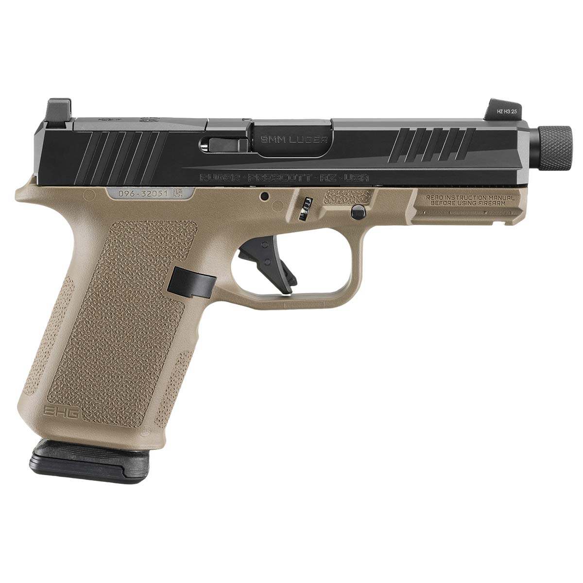 Ruger 9MM 4.5 MAGPUL FDE 15R Pistol