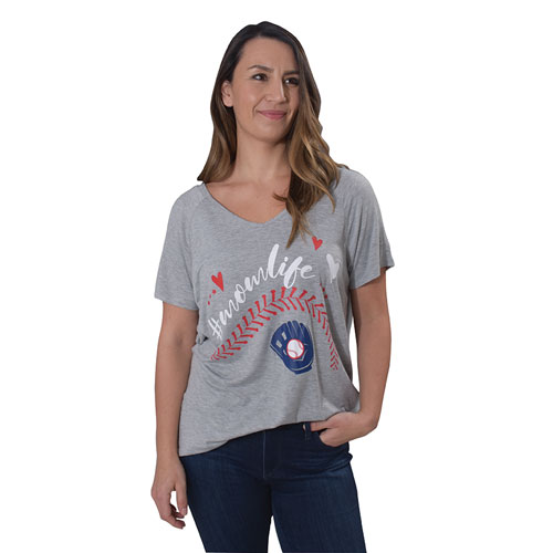 Miken Flow Women's Short Sleeve Mom Life Tee