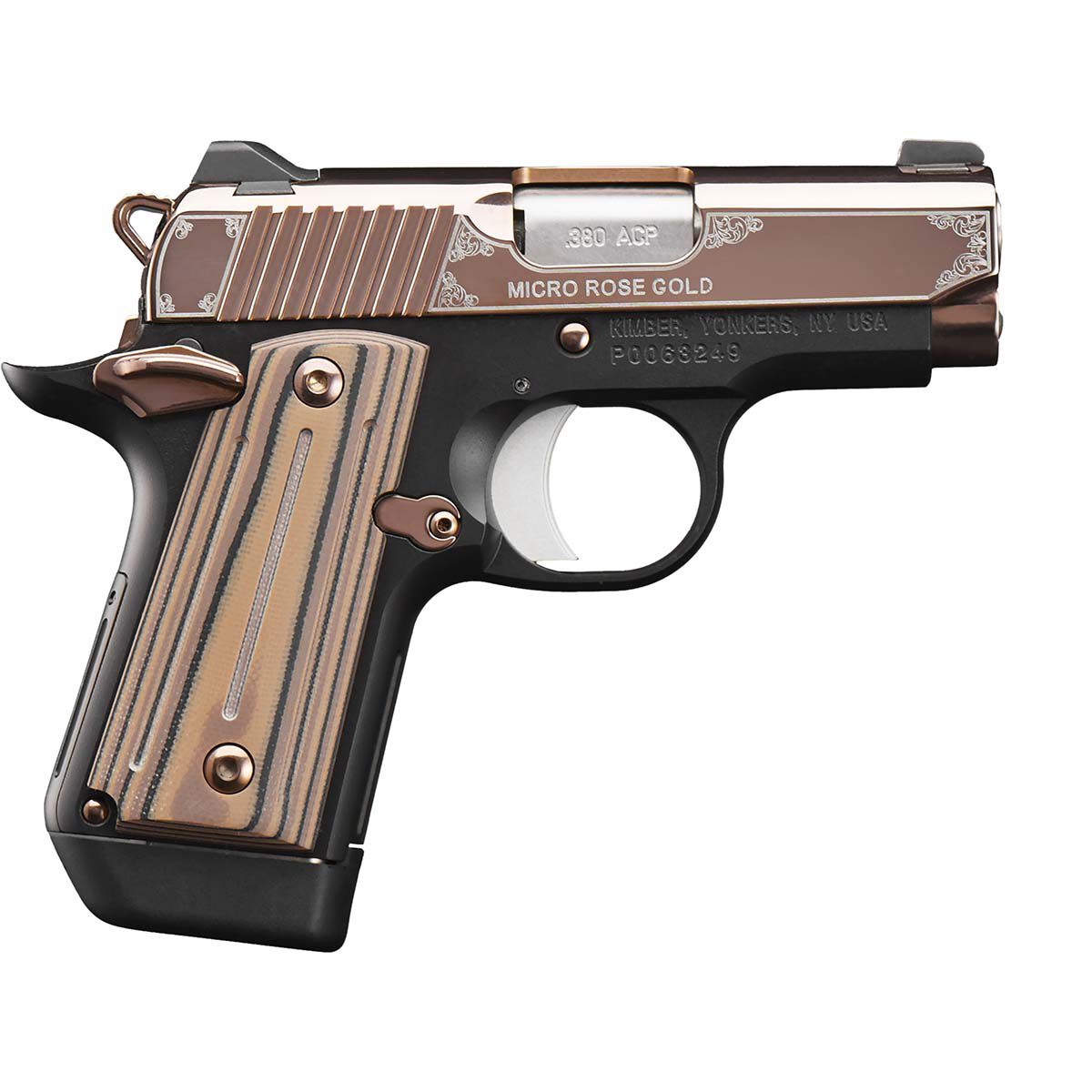 Kimber Micro O Rose Gold NS 380ACP Pistol