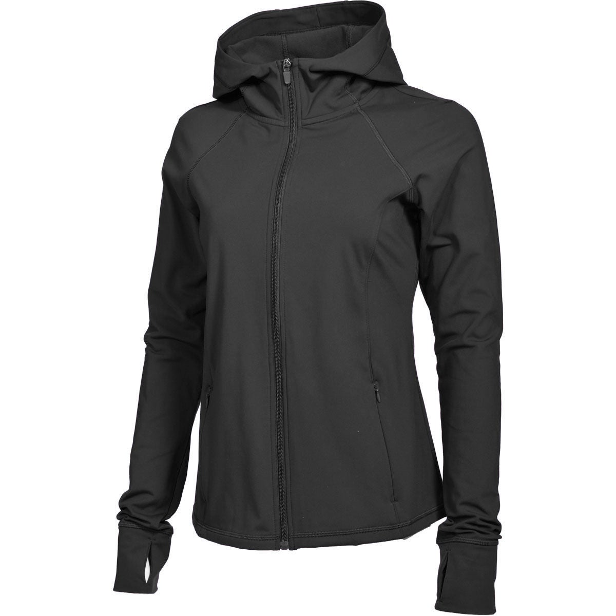 90 Degree Women's Polar Lux FZ Hooded Jacket