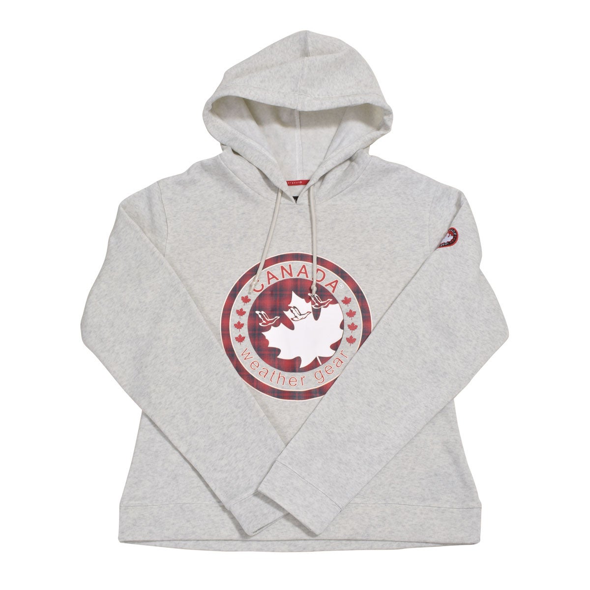 Canada Weather Gear Women's Plaid Fleece Hoody