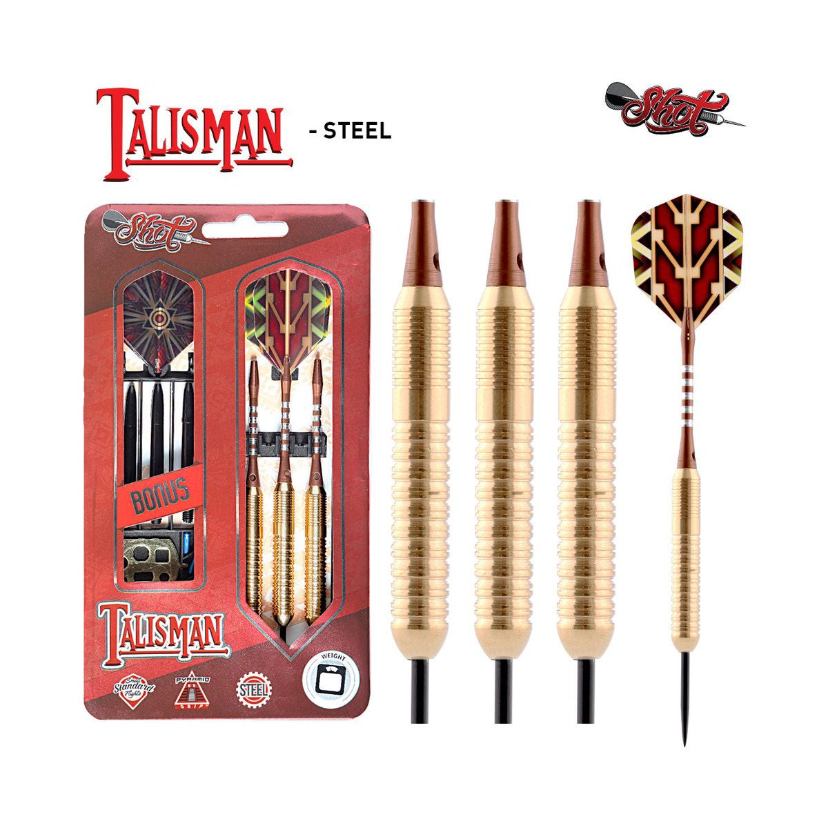 Shot Darts Talismam Soft Tip - 18gm