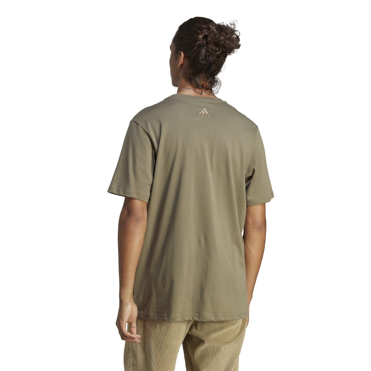 adidas Men's Essentials Single Jersey Big Logo Tee