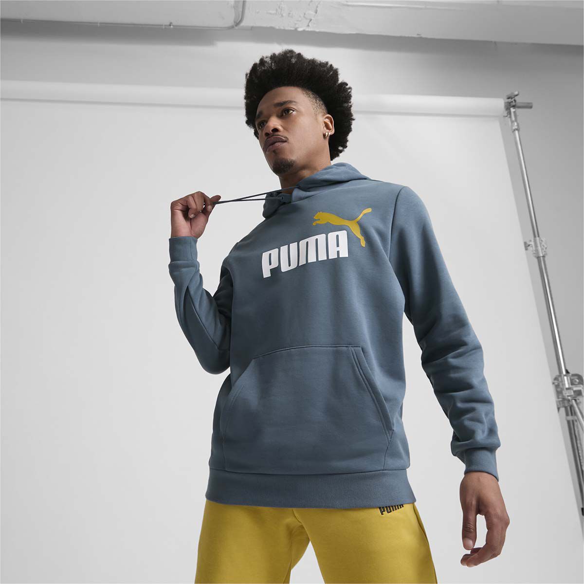 Puma Men's ESS+ Big Logo Hoodie