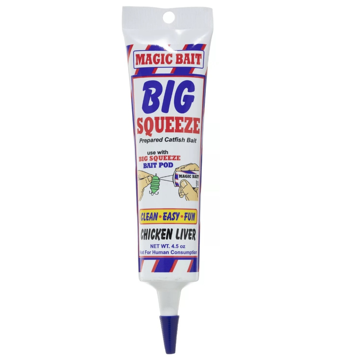 Magic Bait Big Squeeze Chicken Liver Prepared Catfish Bait