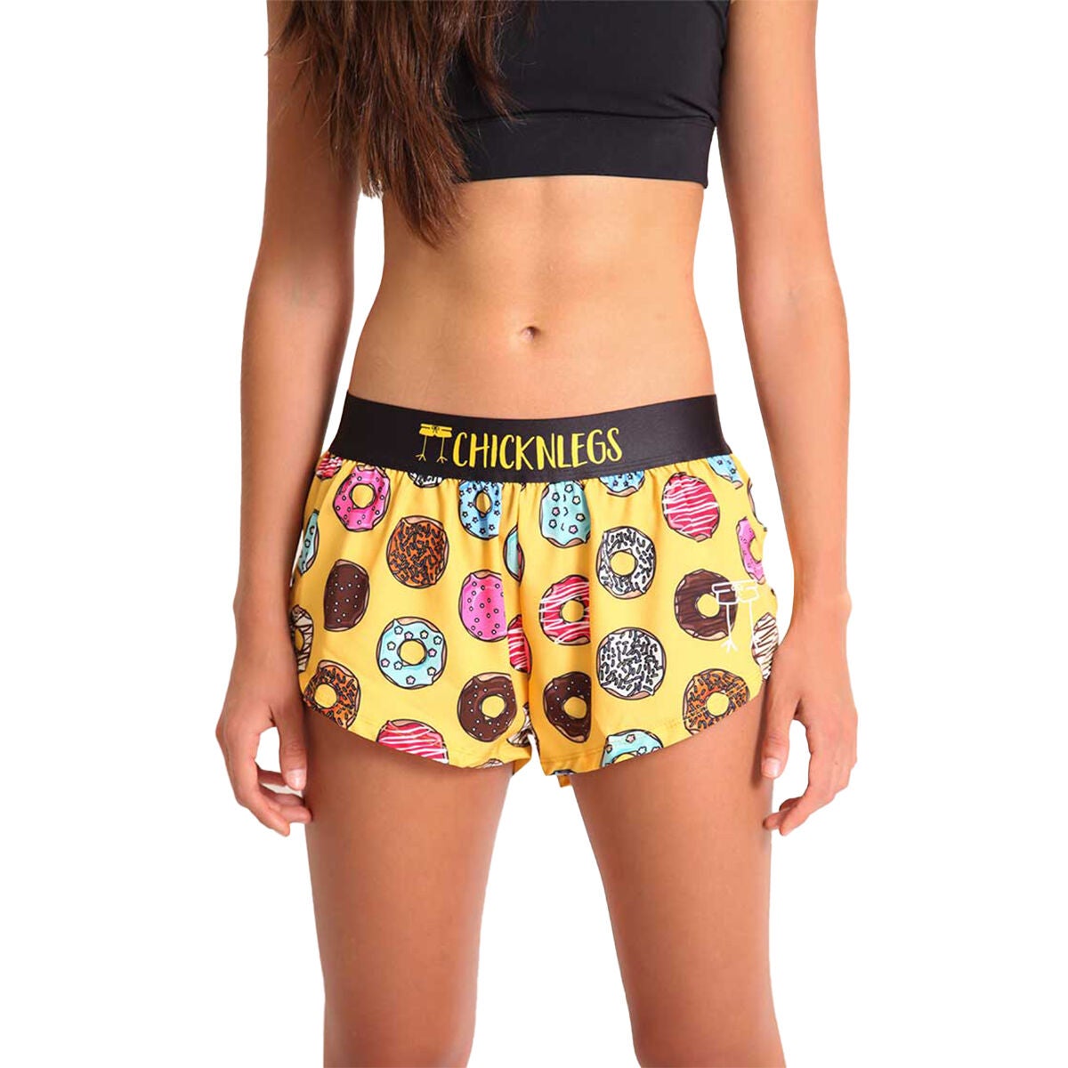 Chickn Legs Women's 1.5" Shorts Salty Donuts