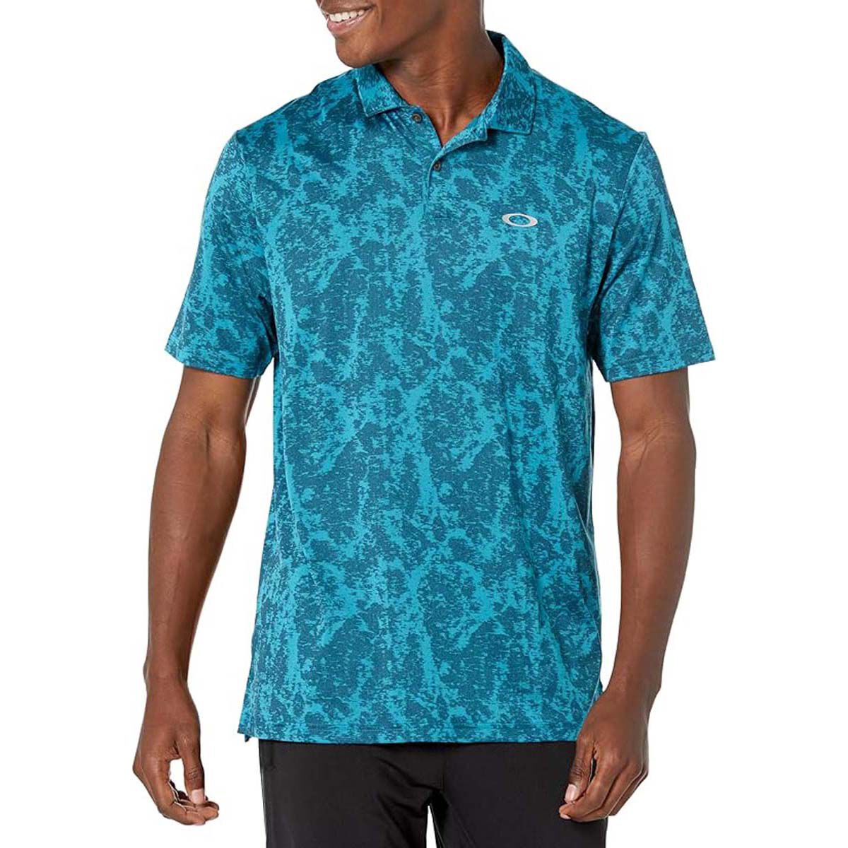 Oakley Men's Marble Jaquard Polo