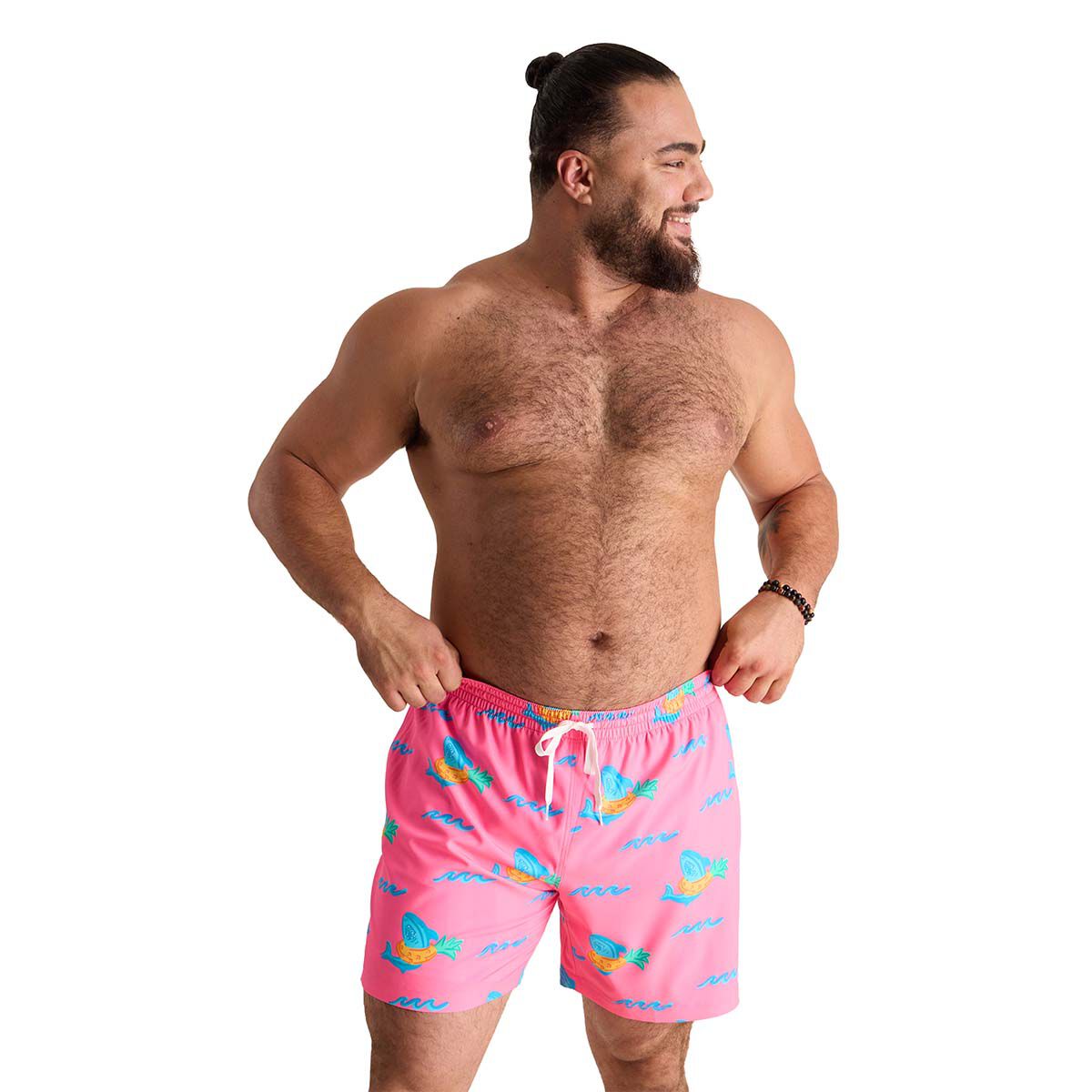 Chubbies Men's Pineapple Floaters 5.5" Classic Lined Swim Trunk