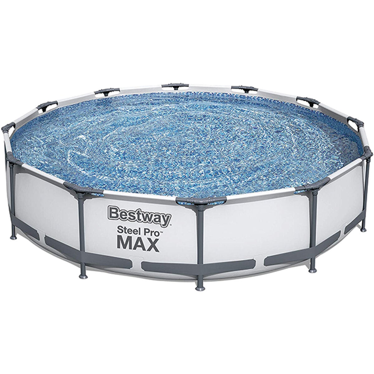H2ogo Steel Pro MAX 12' x 30" Above Ground Pool Set