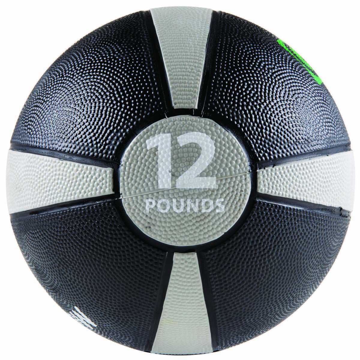 Go Fit 12lb Rubber Medicine Ball