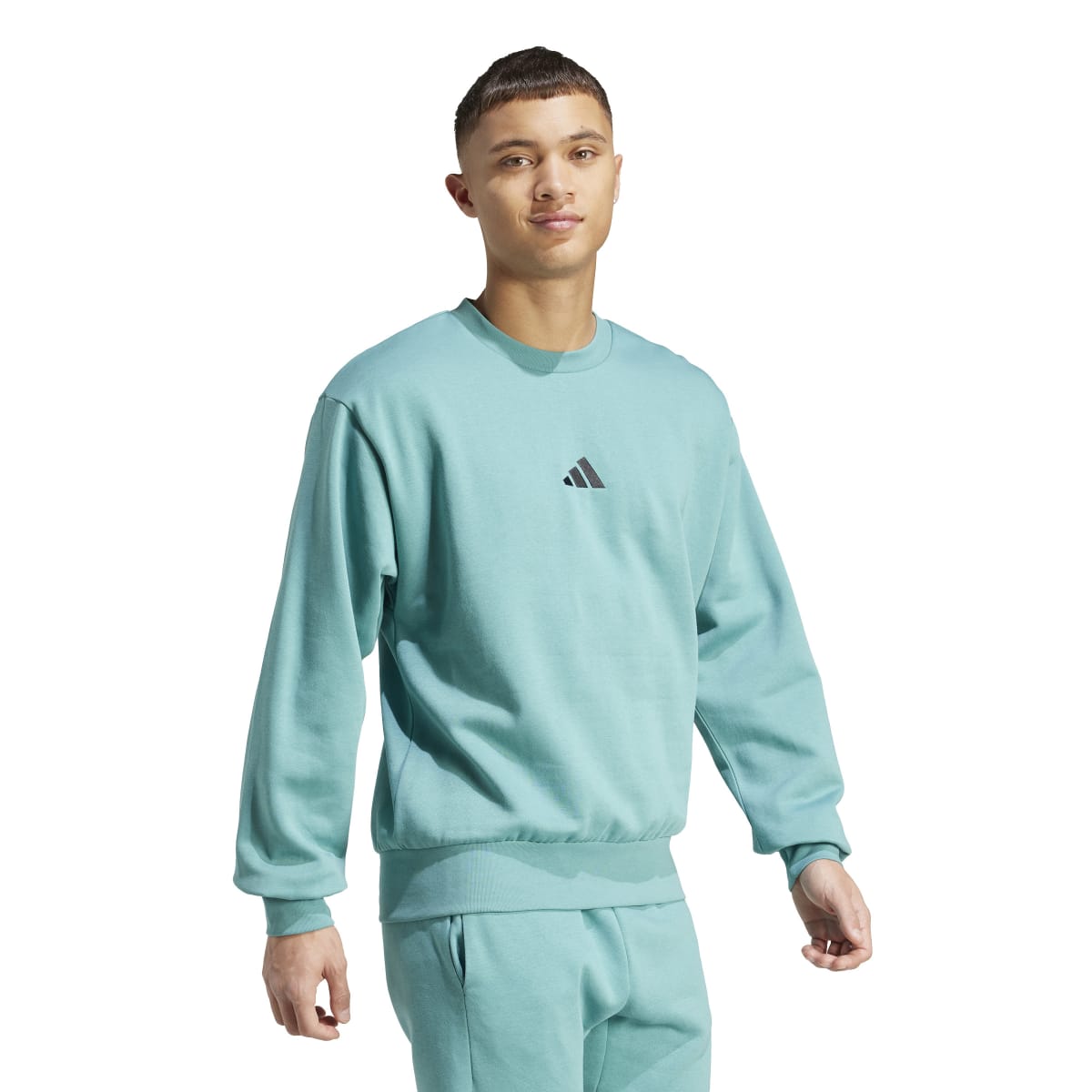 adidas Men's Essentials Feelcozy Fleece Sweatshirt