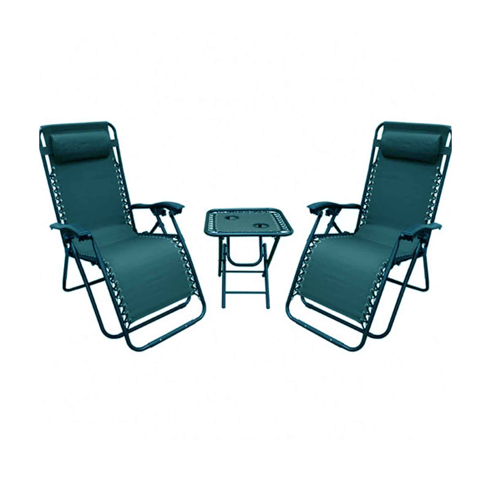 World Famous 3-Piece Zero Gravity Chair Set