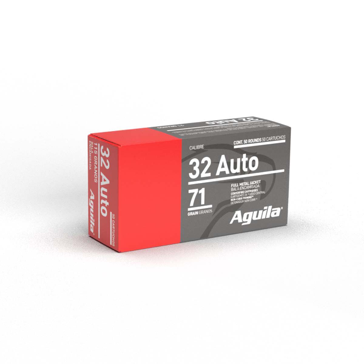 Aguila .32 ACP Caliber 71GR Auto Ammunition - 50 Rounds