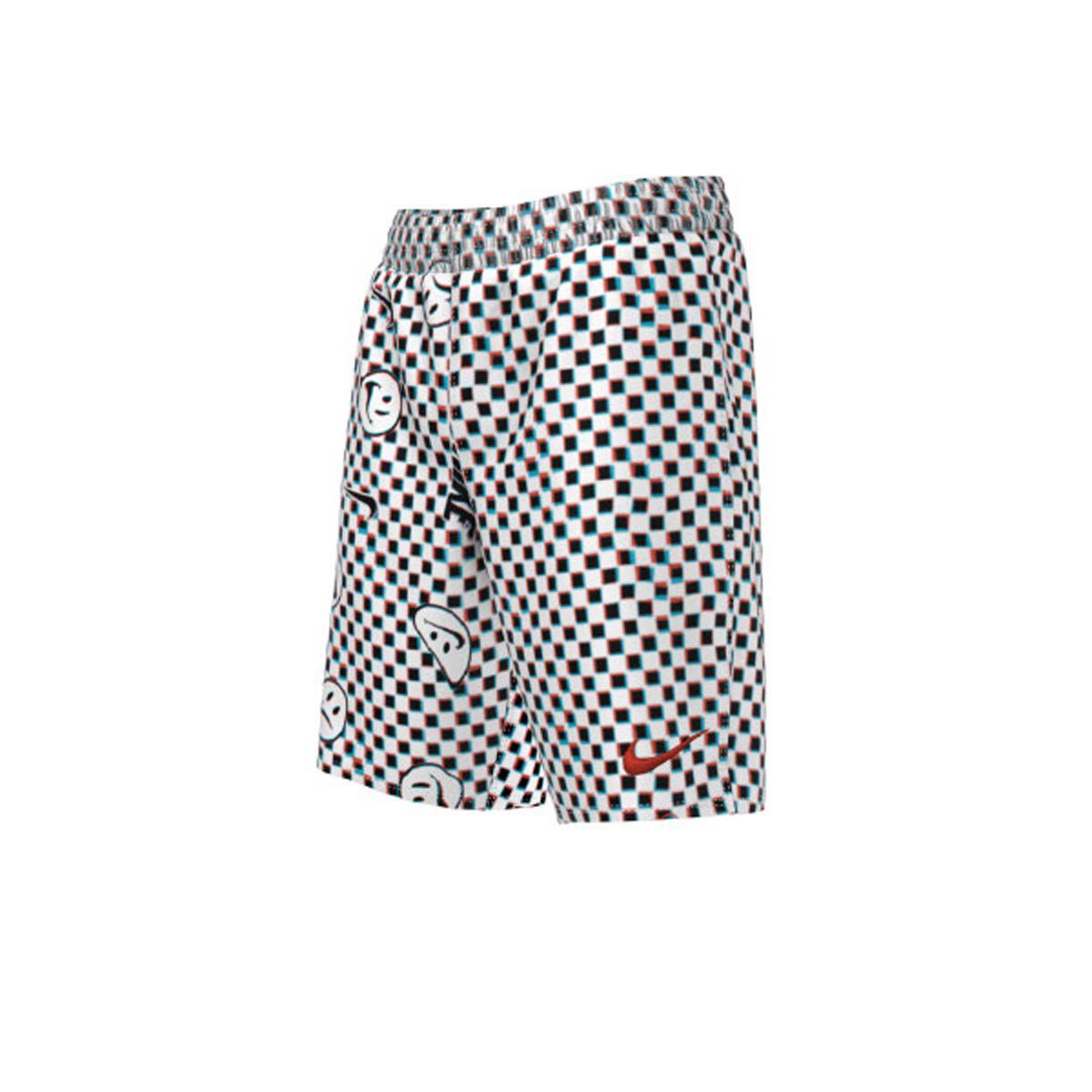 Nike Boy's Smiles Check 7" Volley Short