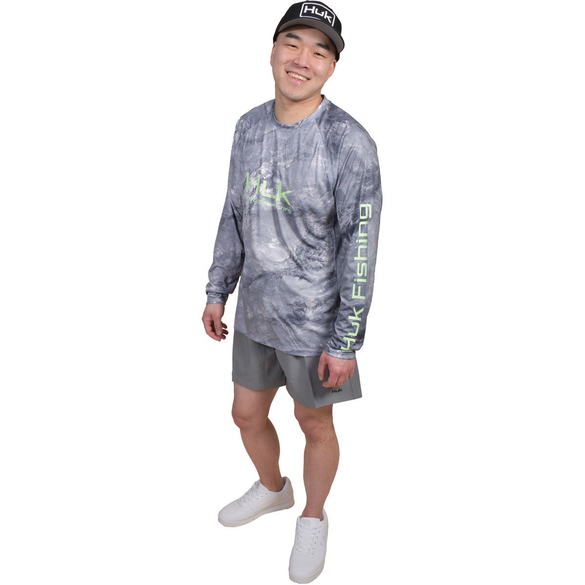 Huk Men's Long Sleeve Pursuit Crew Top