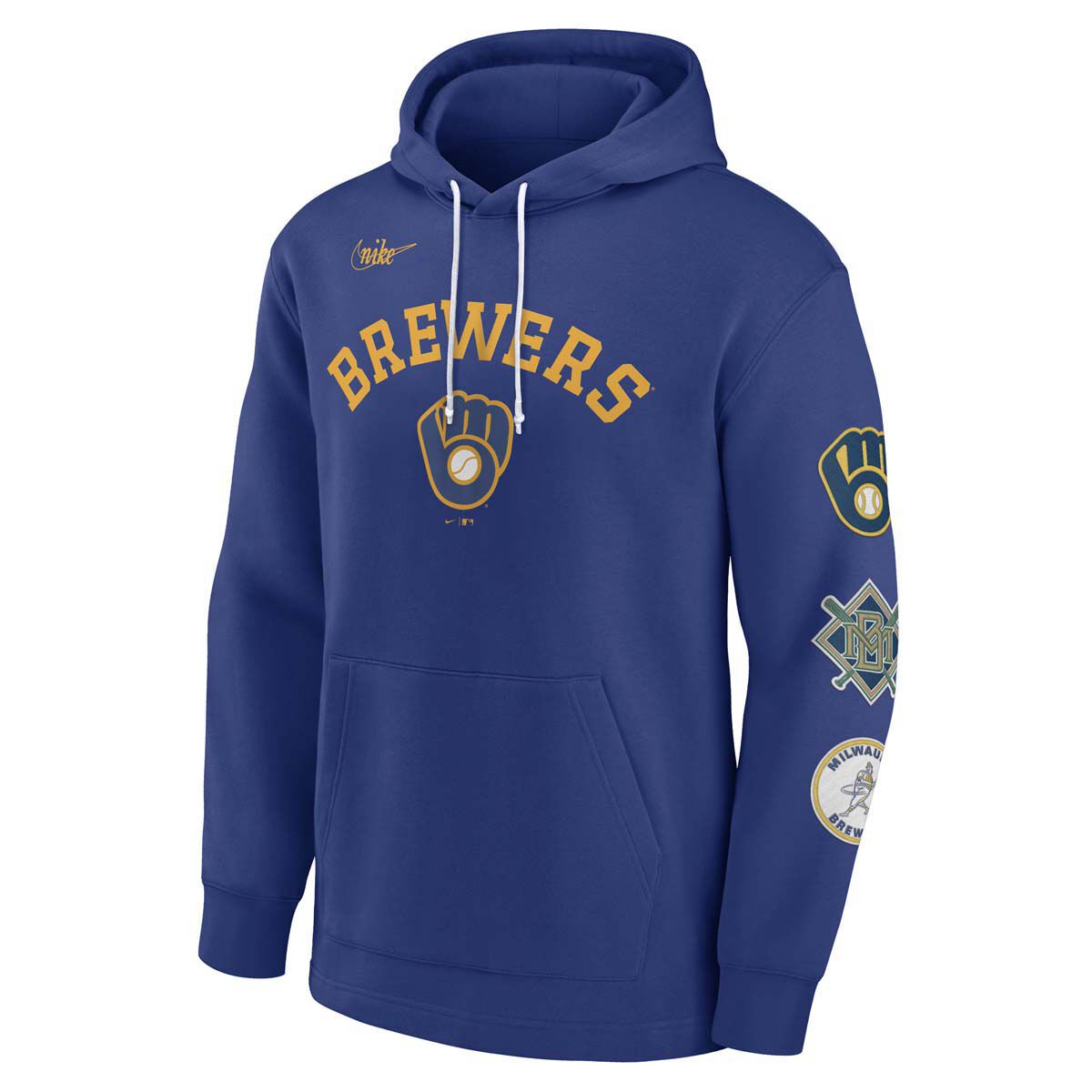 Nike Milwaukee Brewers Rewind Lefty Hoodie
