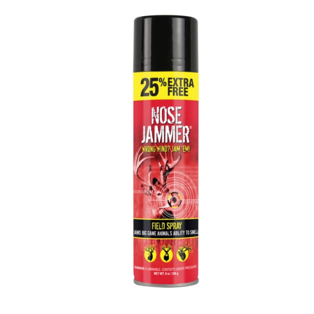 Nose Jammer 8oz Areosol Scent Cover Up Field Spray
