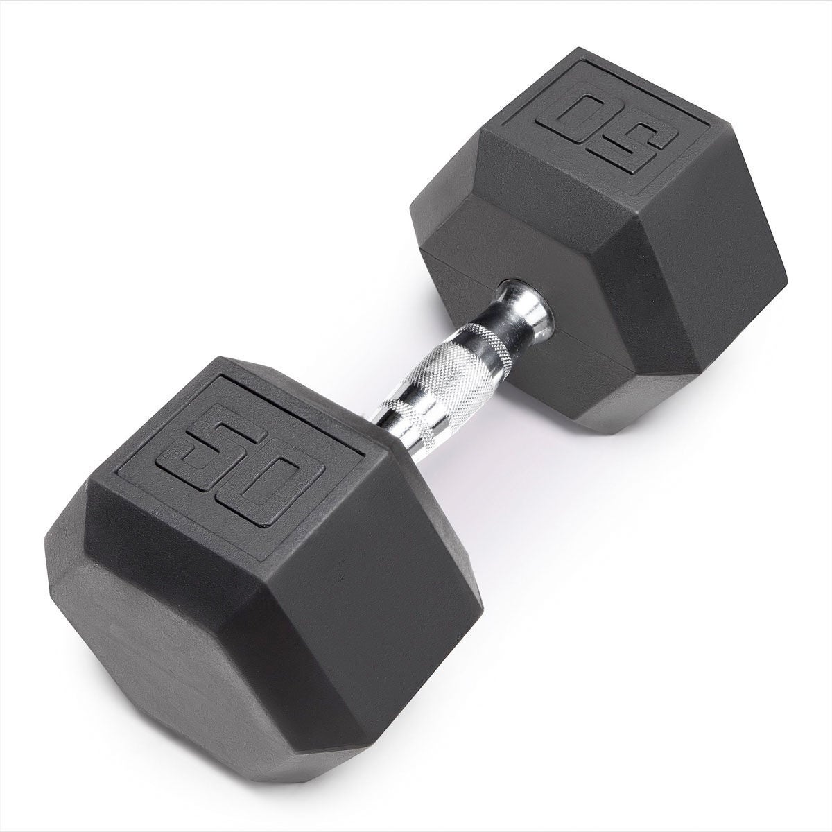 Marcy 50lb. Rubber Dumbbell