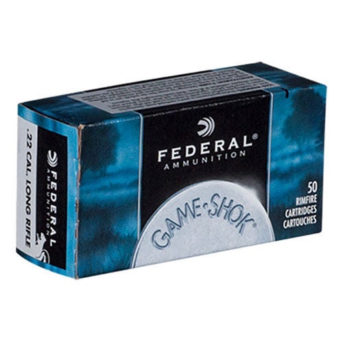 Federal .22 LR 12 Lead Shot Ammunition