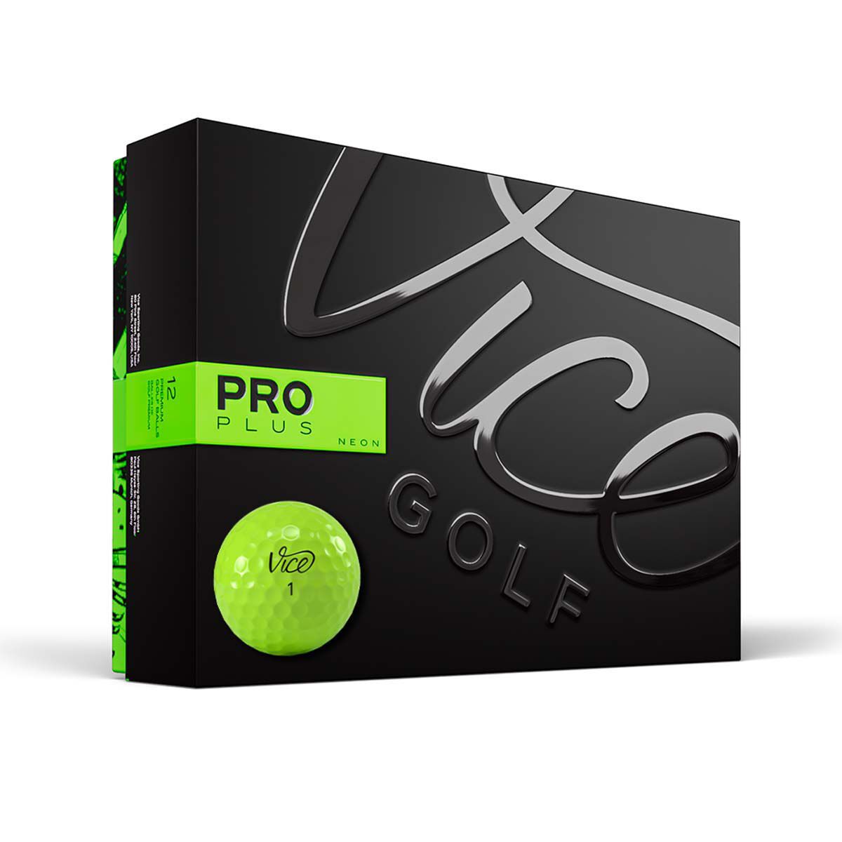 Vice Golf ProPlus Vice Green 12 Pack Golf Balls