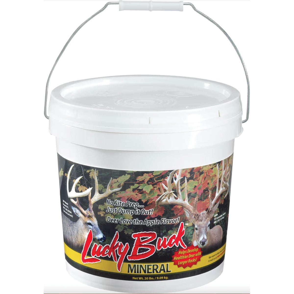 Lucky Buck Apple Flavored Deer Mineral and Attractant