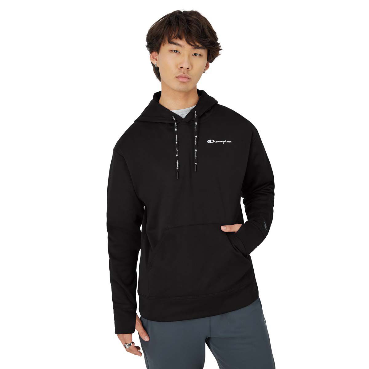 Champion Men's Poly Fleece Hoodie