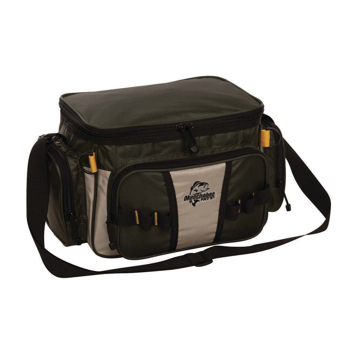 buy okeechobee fats tackle bag : Sports & Outdoors two exterior pockets and a front organizer pocket to allow quick and convenient access to your fishing supplies Okeechobee Fats Inland Series Small
