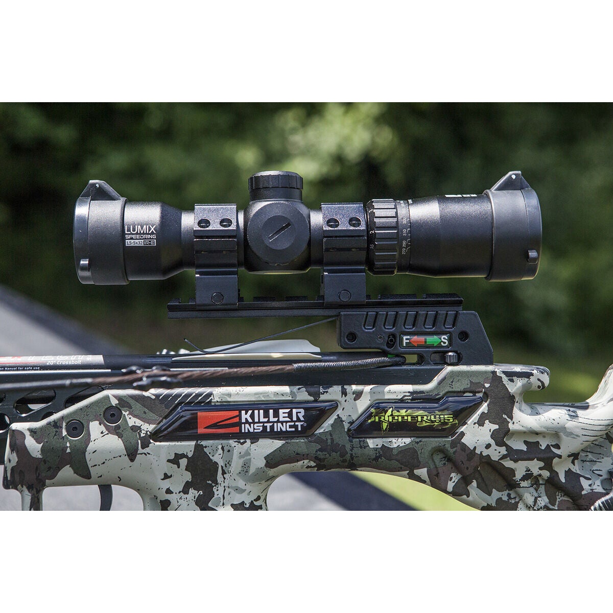 Killer Instinct Lumix Speedring  1.5-5x32 Crossbow Scope