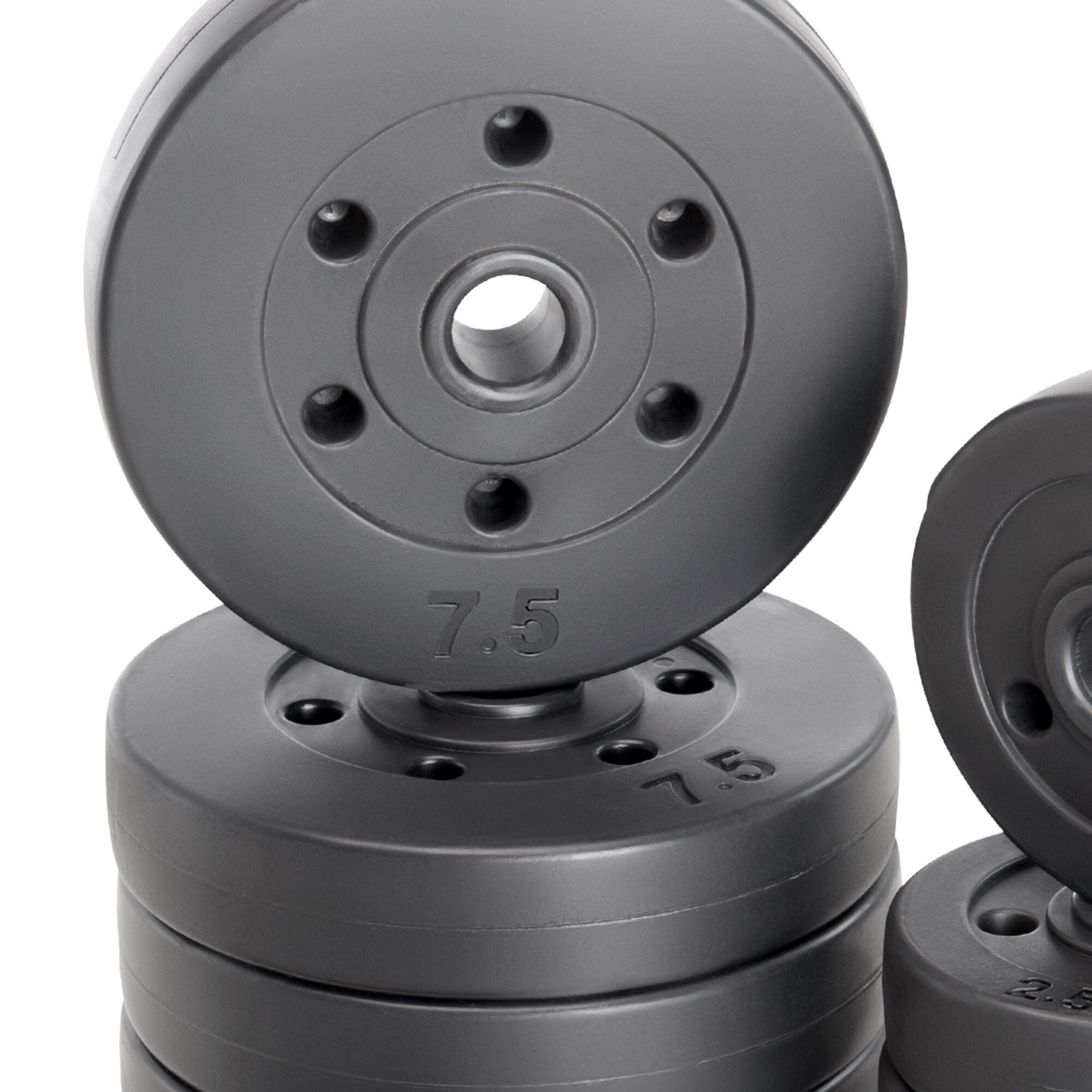 Marcy 40lb Vinyl Adjustable Dumbbell Set