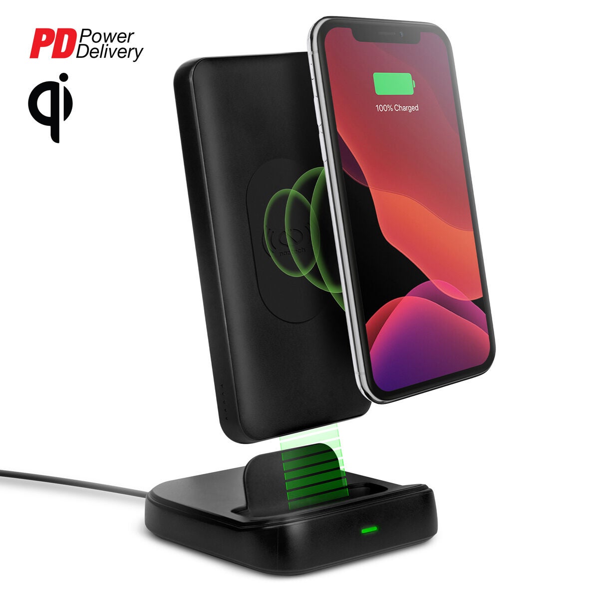 Naztech Core 2-in-1 Charging Dock + Wireless Power Bank