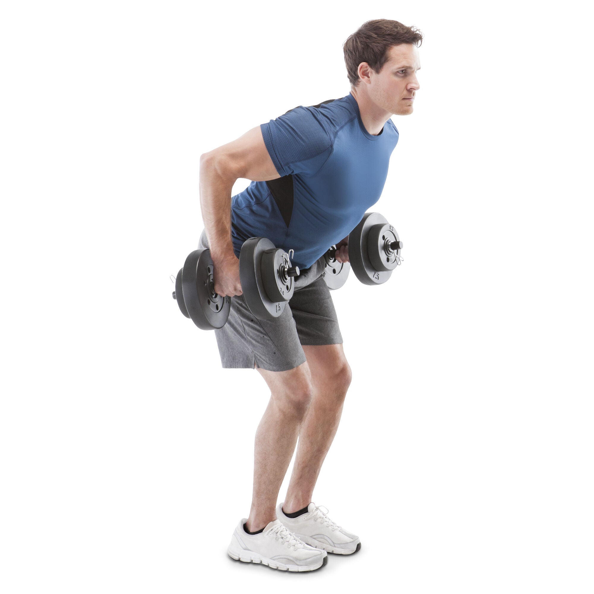 Marcy 40lb Vinyl Adjustable Dumbbell Set