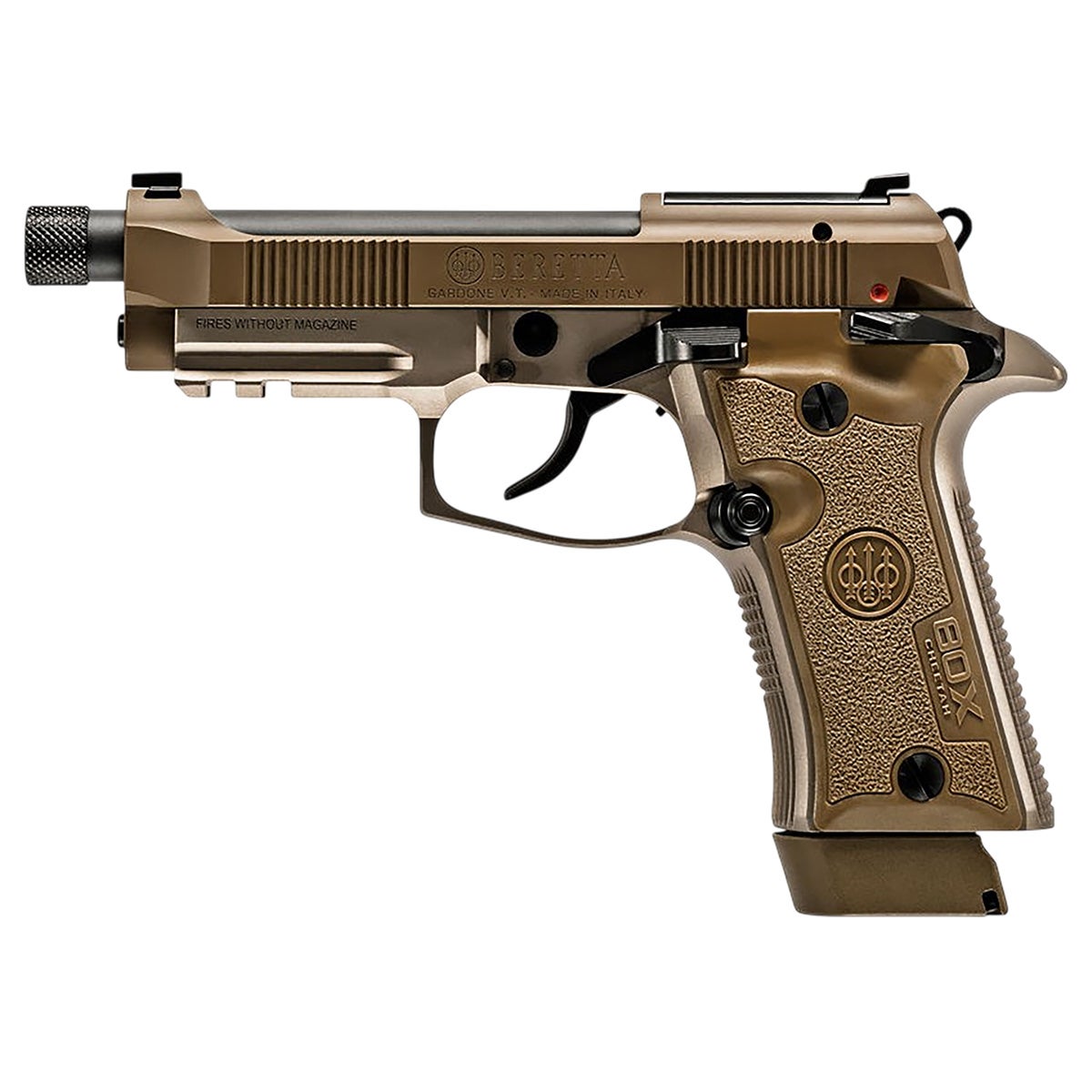 Beretta 80X CHEETAH380TACT DESERT Pistol