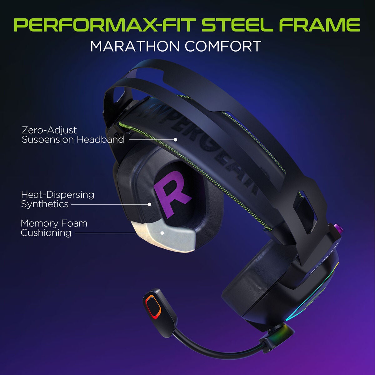 Hypergear SoundRecon Xtreme Professional Gaming Headset Black