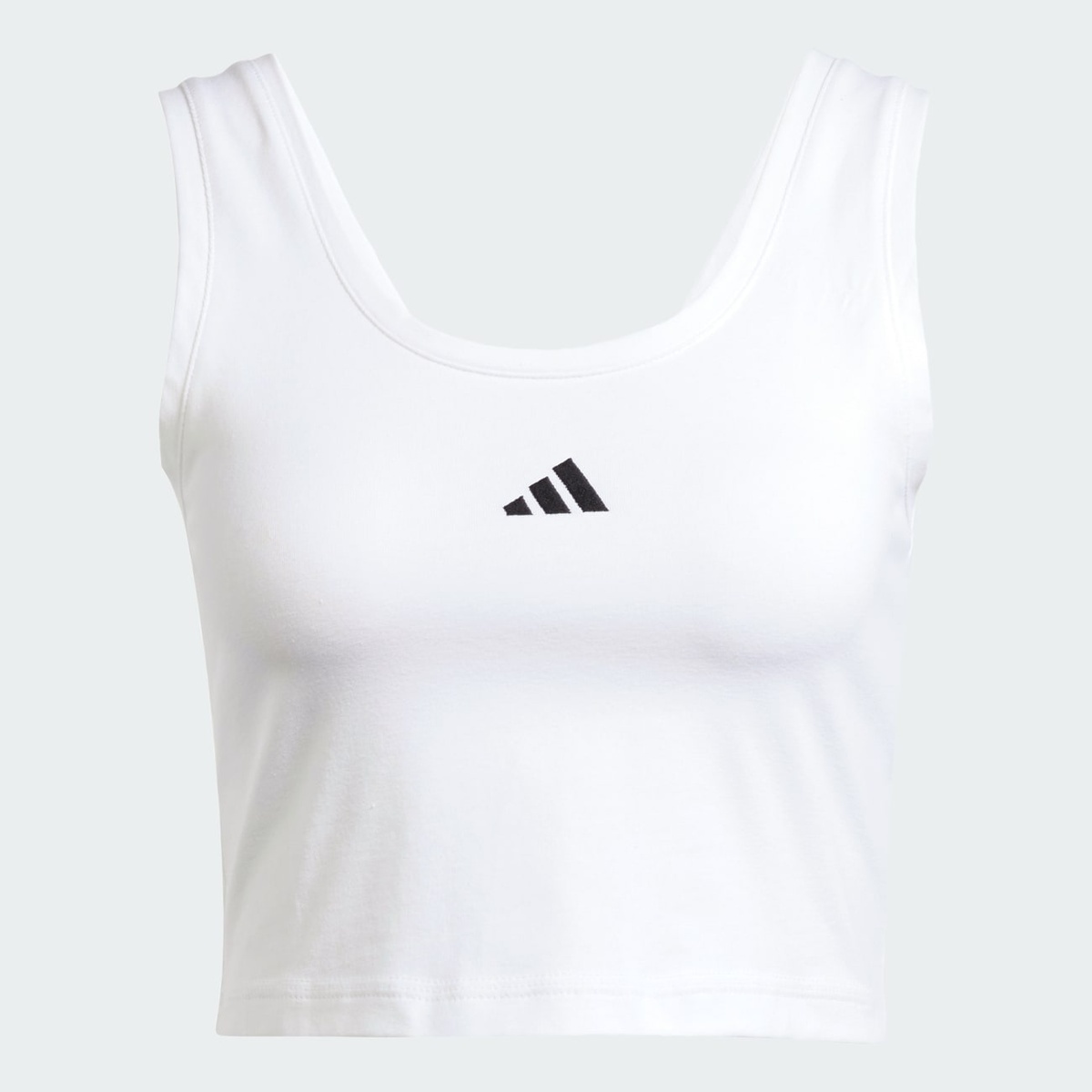adidas Women's Essentials Small Logo Cotton Lifestyle Tank Top
