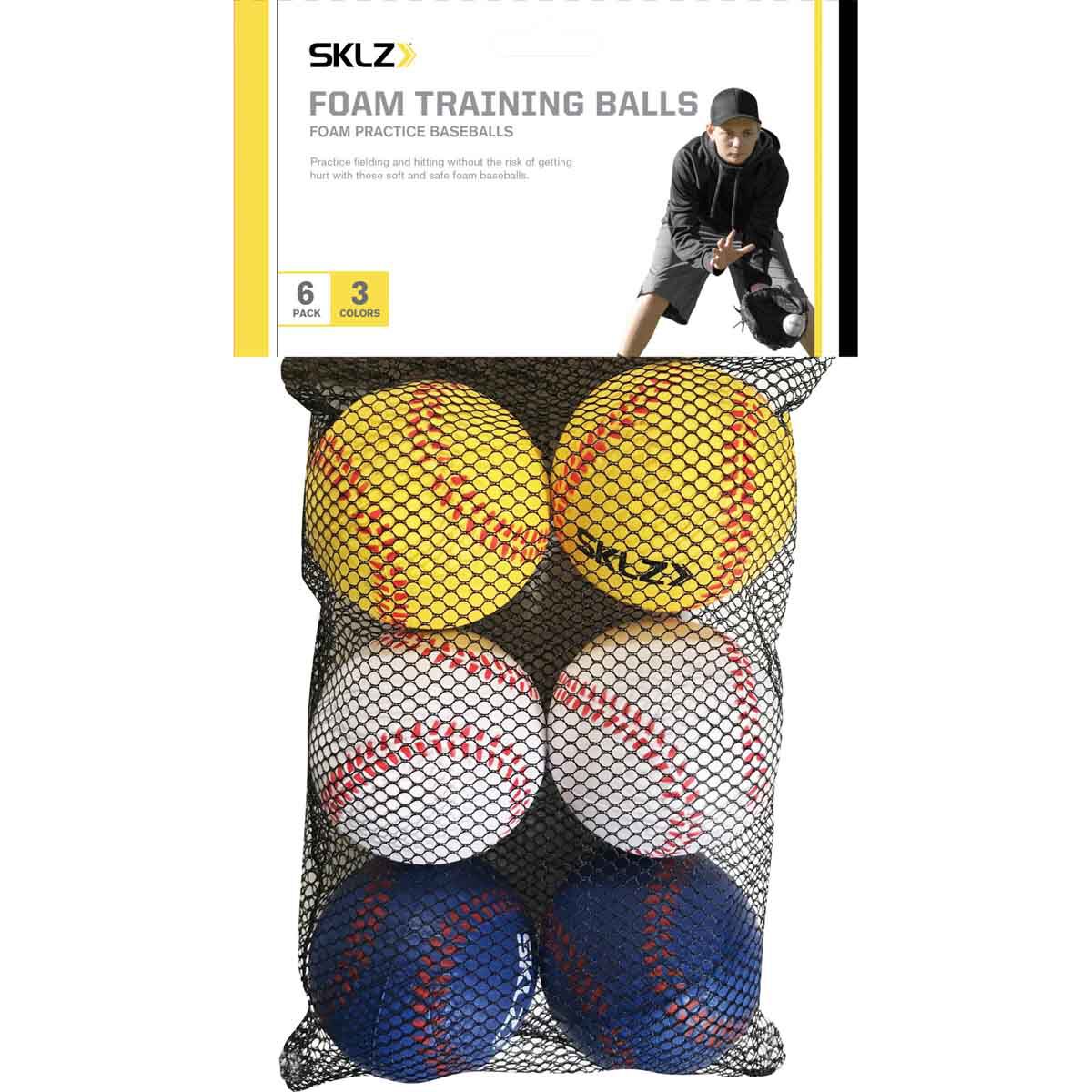 SKLZ 6pk Foam Training Balls