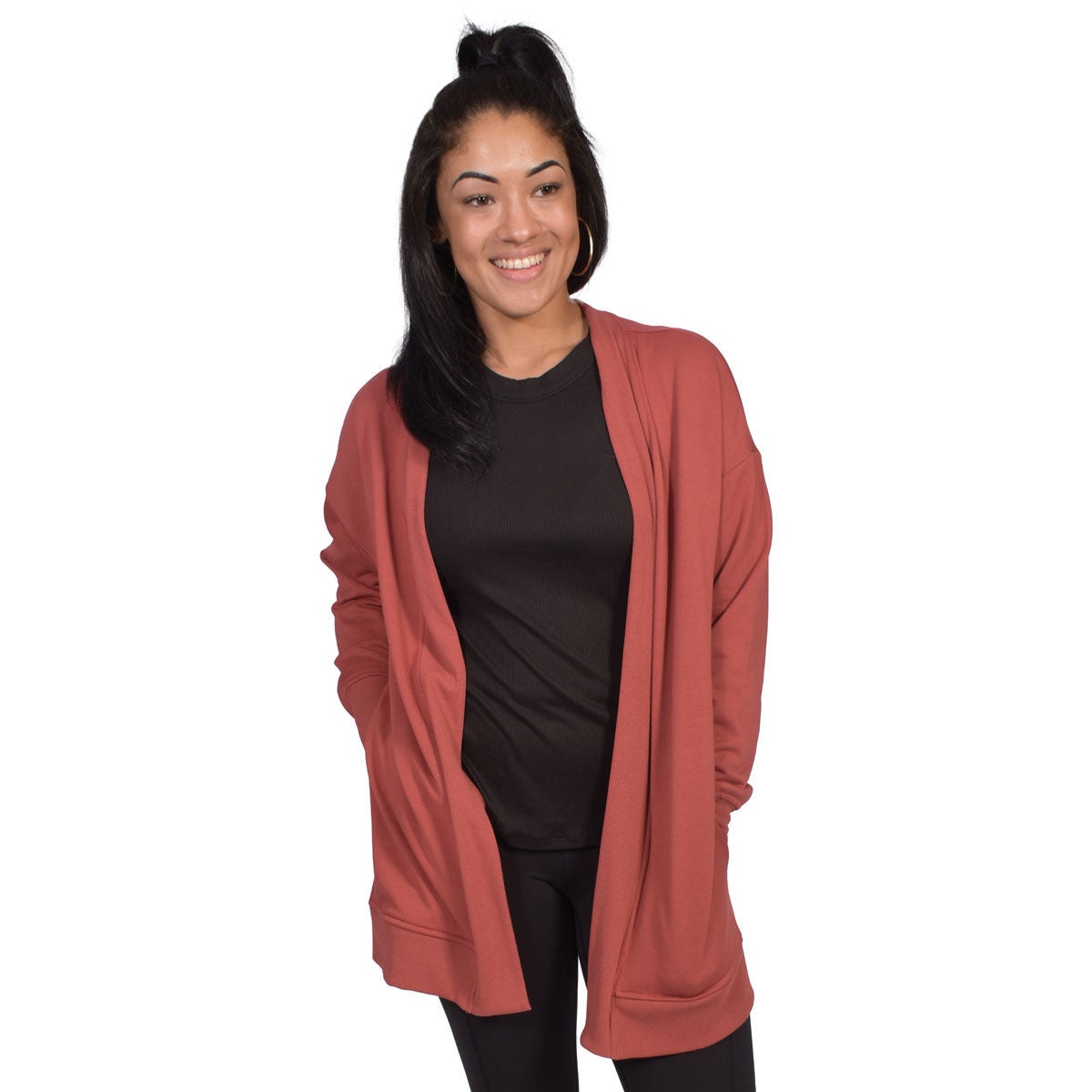 Rbx Women's Fleece Cardigan