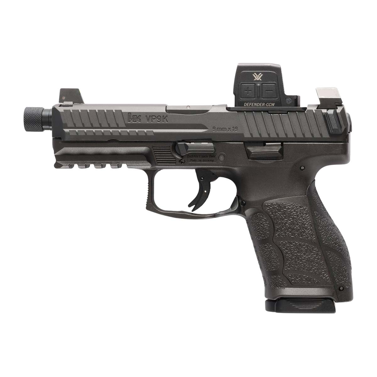 H & K VP9A1 K Tactical 9mm w/Optic 15+1 4.70" Pistol
